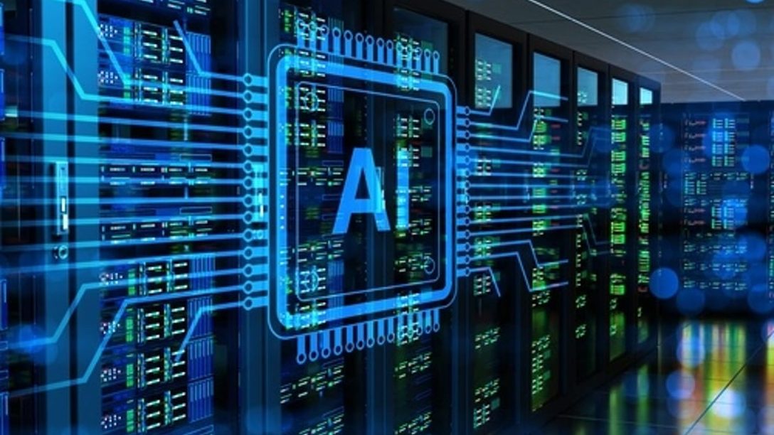 Microsoft company branding, illustrating a story about a canceled U.K. AI data center deal